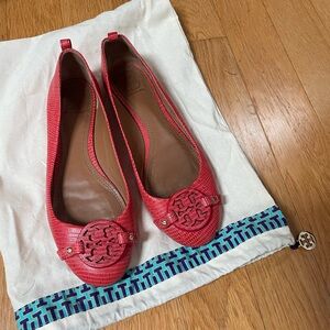 Tory Burch Coral Ballet Flats